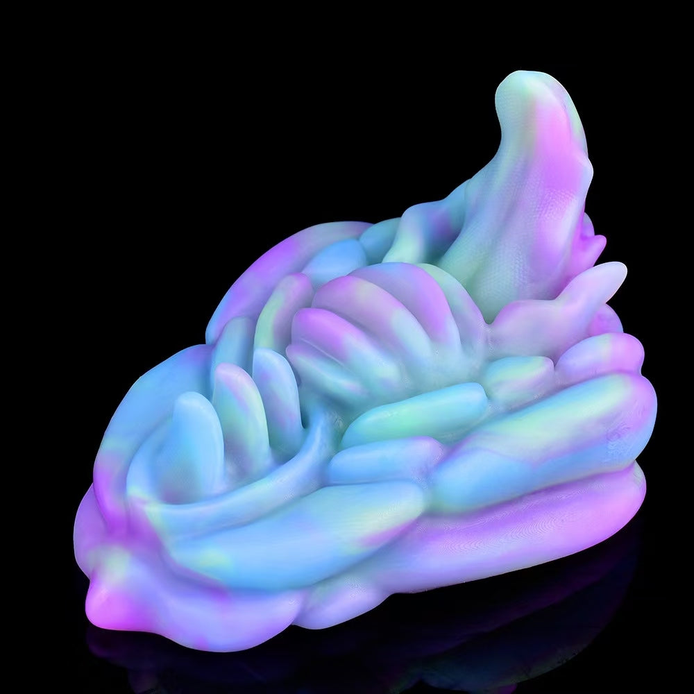 Glow In The Dark Spiked Grinder Clitoral Vibrator