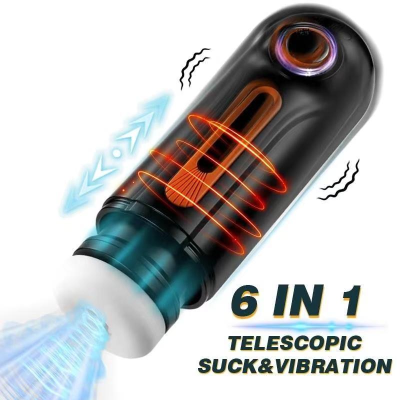 6 In 1 Essential Masturbator for Men