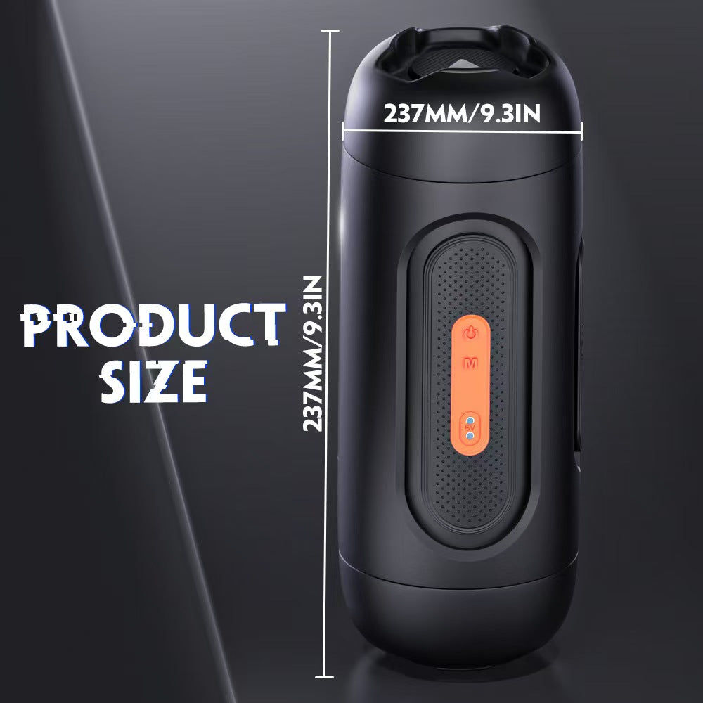 Sucking Vibration Open Lid Design Male Masturbation Cup