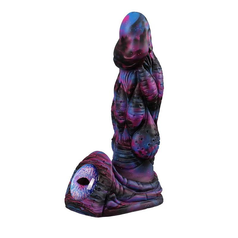 Color Fantasy Silicone Dragon Monster Dildo