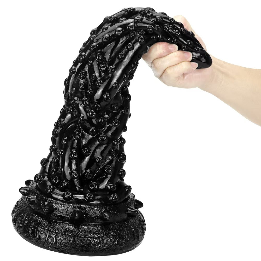 14 Inch Black Silicone Tentacle Giant Dildo