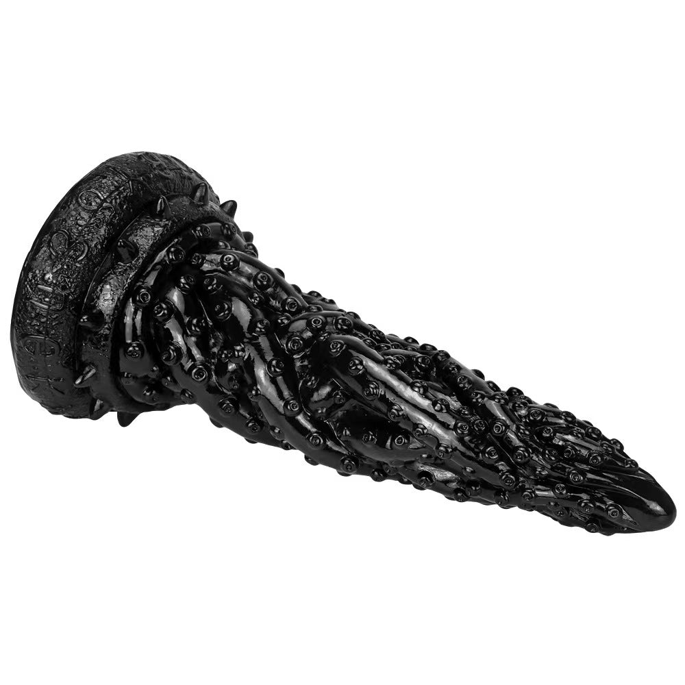 14 Inch Black Silicone Tentacle Giant Dildo
