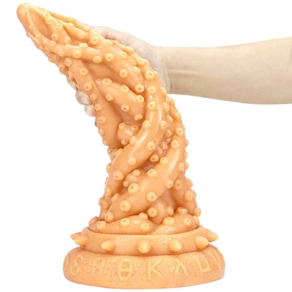 14 Inch Huge Tapered Tentacle Dildo