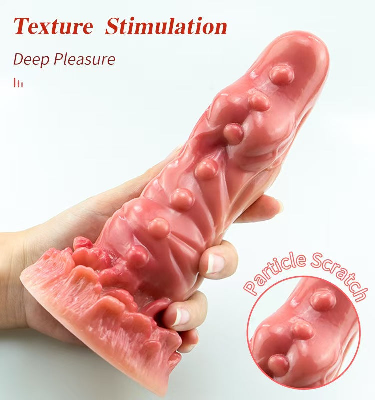 7 Inch Bulge Texture Silicone Monster Dildo