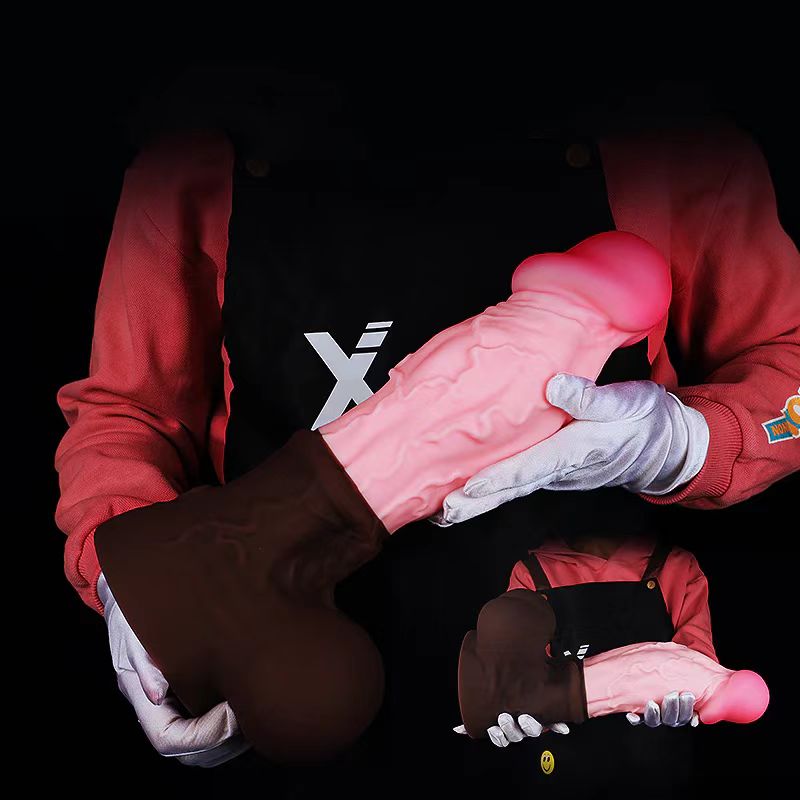 Pink Custom Super Soft Giant Dildo