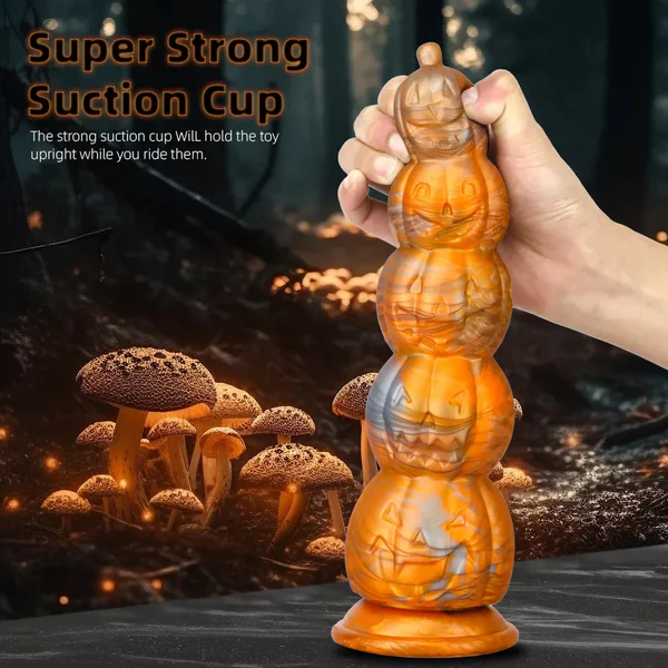 Halloween Monster Horror Pumpkin Huge Butt Plug
