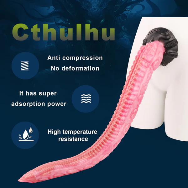 Pink Extra Long Fantasy Tentacle Dildo