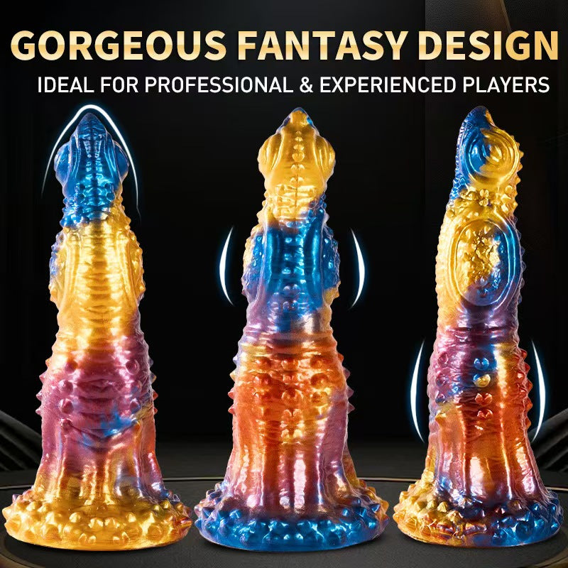 Remote Control Colorful Phoenix Vibrating Dildo