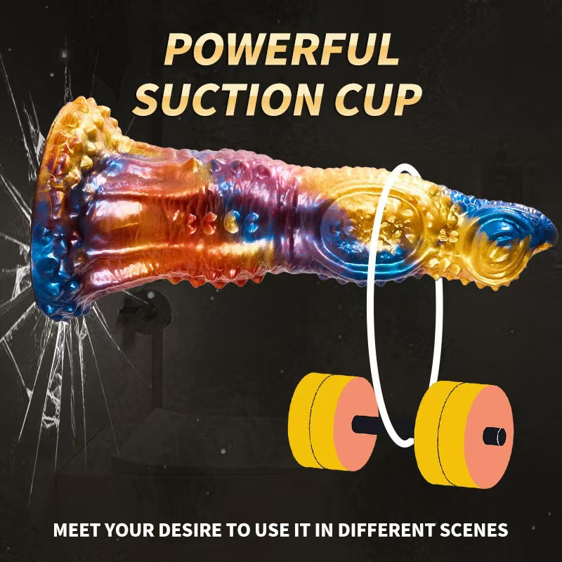 Remote Control Colorful Phoenix Vibrating Dildo