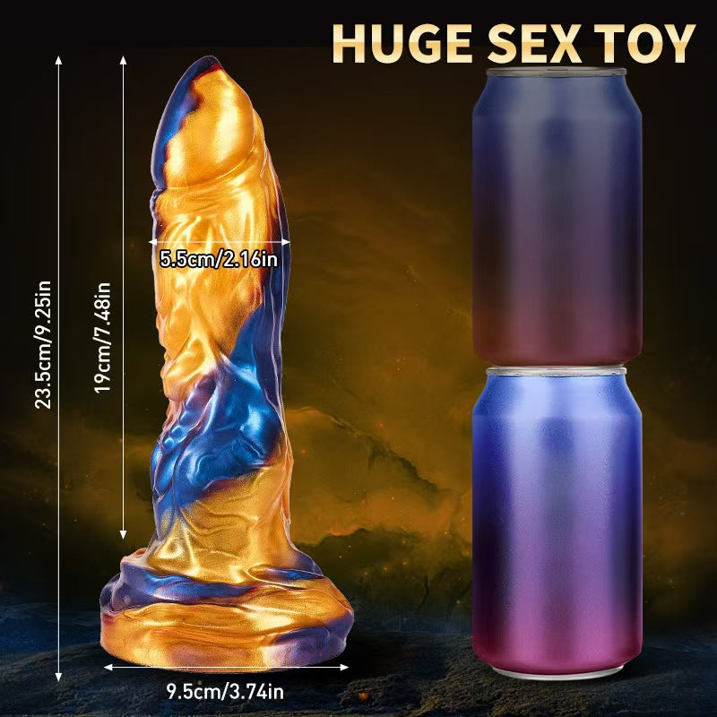 9 Inch Bullet Remote Control Vibrating Dildo