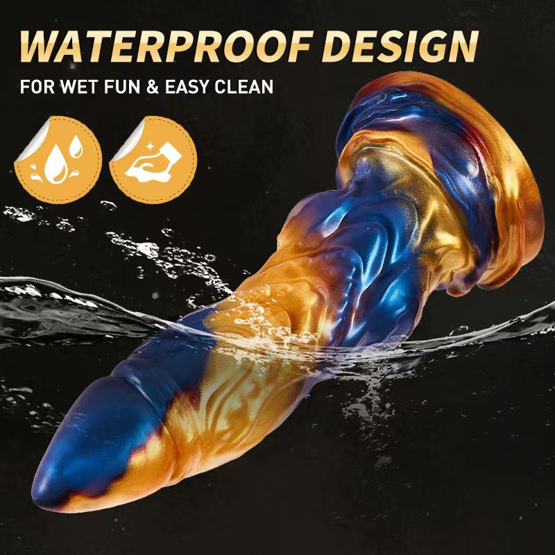9 Inch Bullet Remote Control Vibrating Dildo