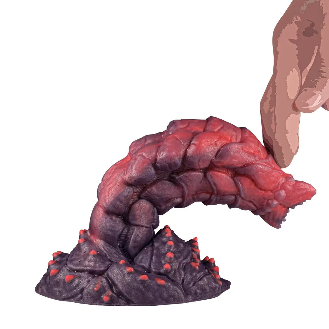 8 Inch Hungry Ancient Slav Piranha Dildo