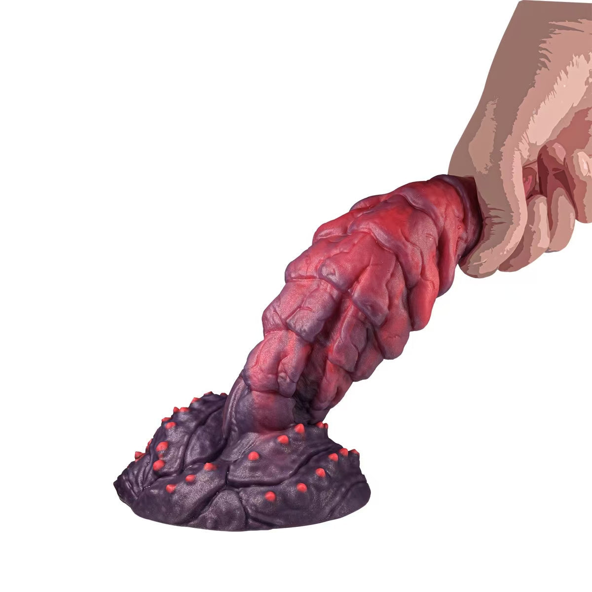 8 Inch Hungry Ancient Slav Piranha Dildo