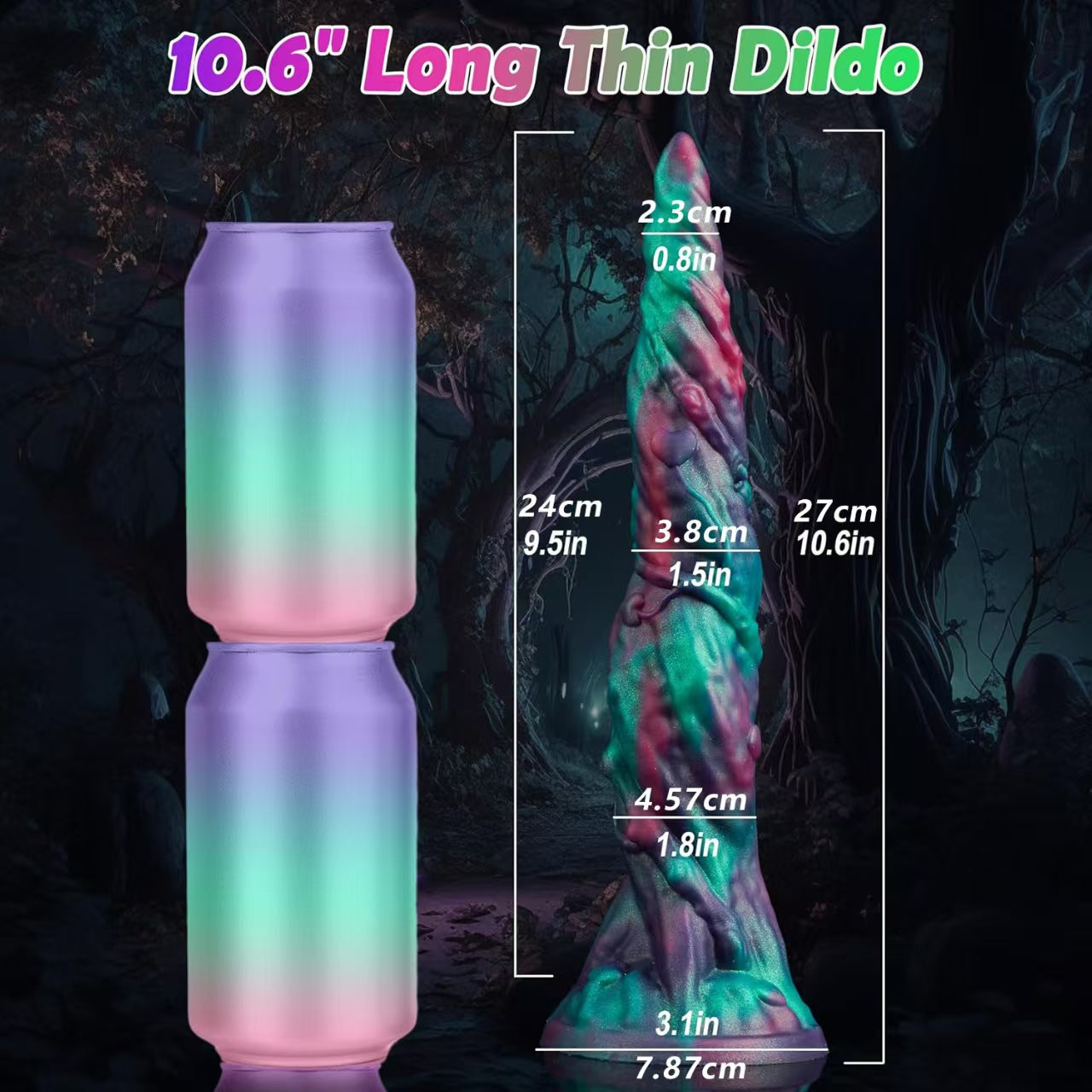Horror Man-eating Vine Silicone Tentacle Dildo