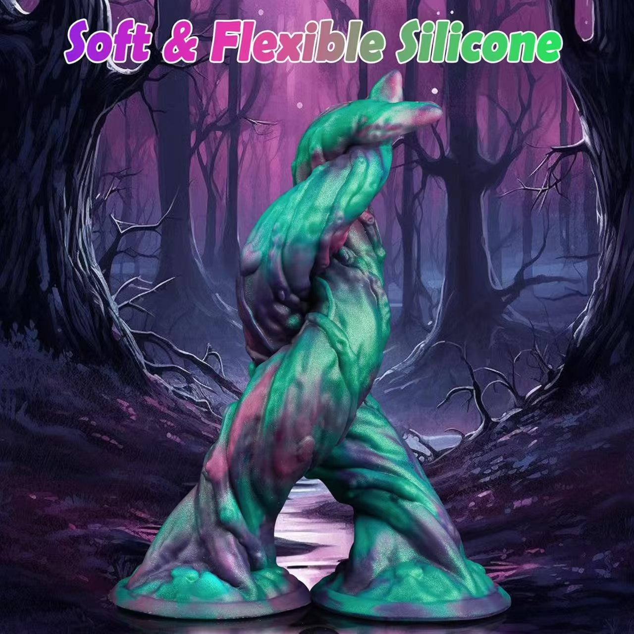 Horror Man-eating Vine Silicone Tentacle Dildo