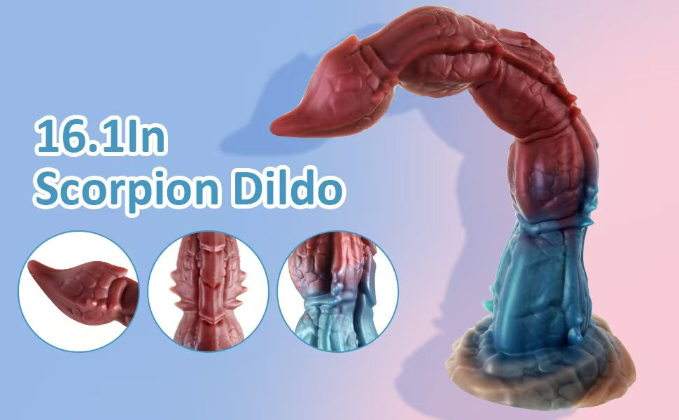 Extra Long Alien Scorpion Fantasy Dildo