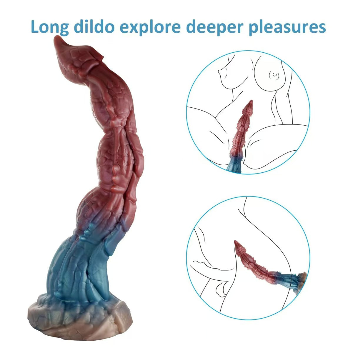 Extra Long Alien Scorpion Fantasy Dildo