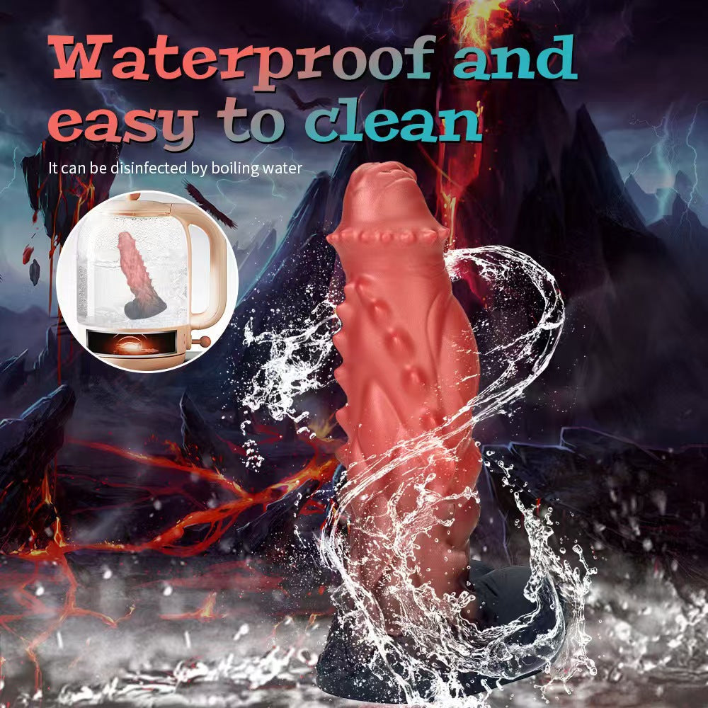 Giant Silicone Creature Silicone Spikes Dragon Dildo