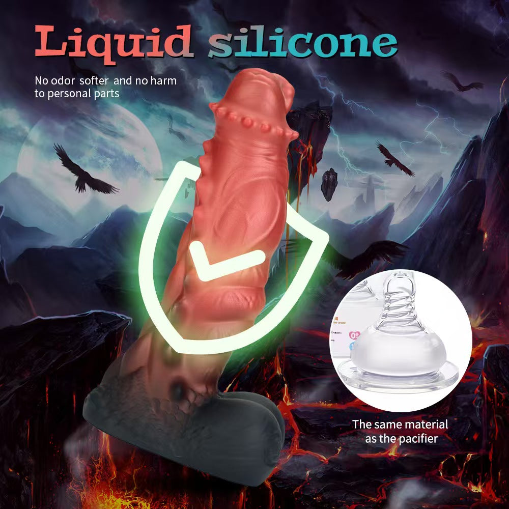 Giant Silicone Creature Silicone Spikes Dragon Dildo