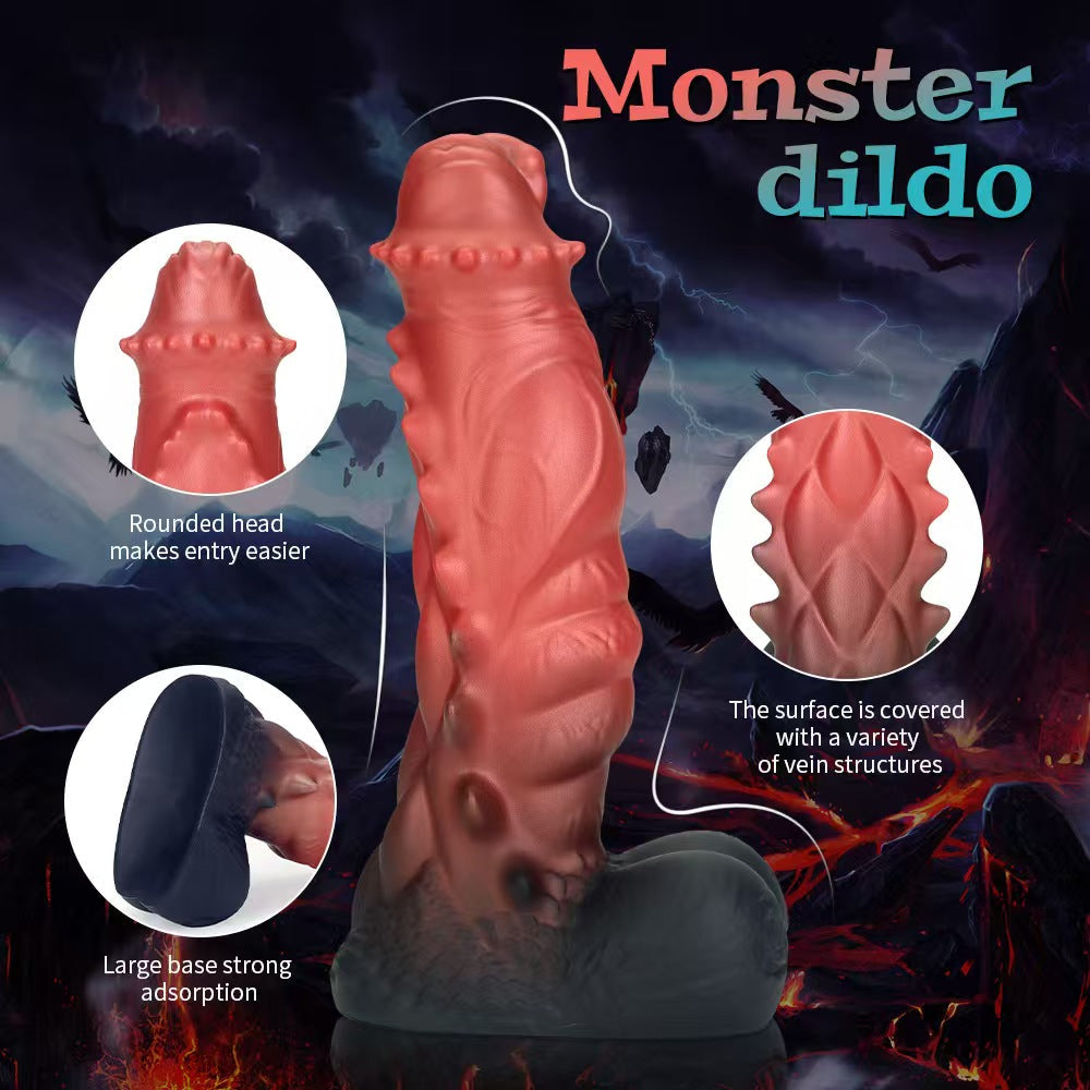Giant Silicone Creature Silicone Spikes Dragon Dildo