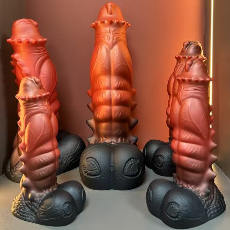 Giant Silicone Creature Silicone Spikes Dragon Dildo