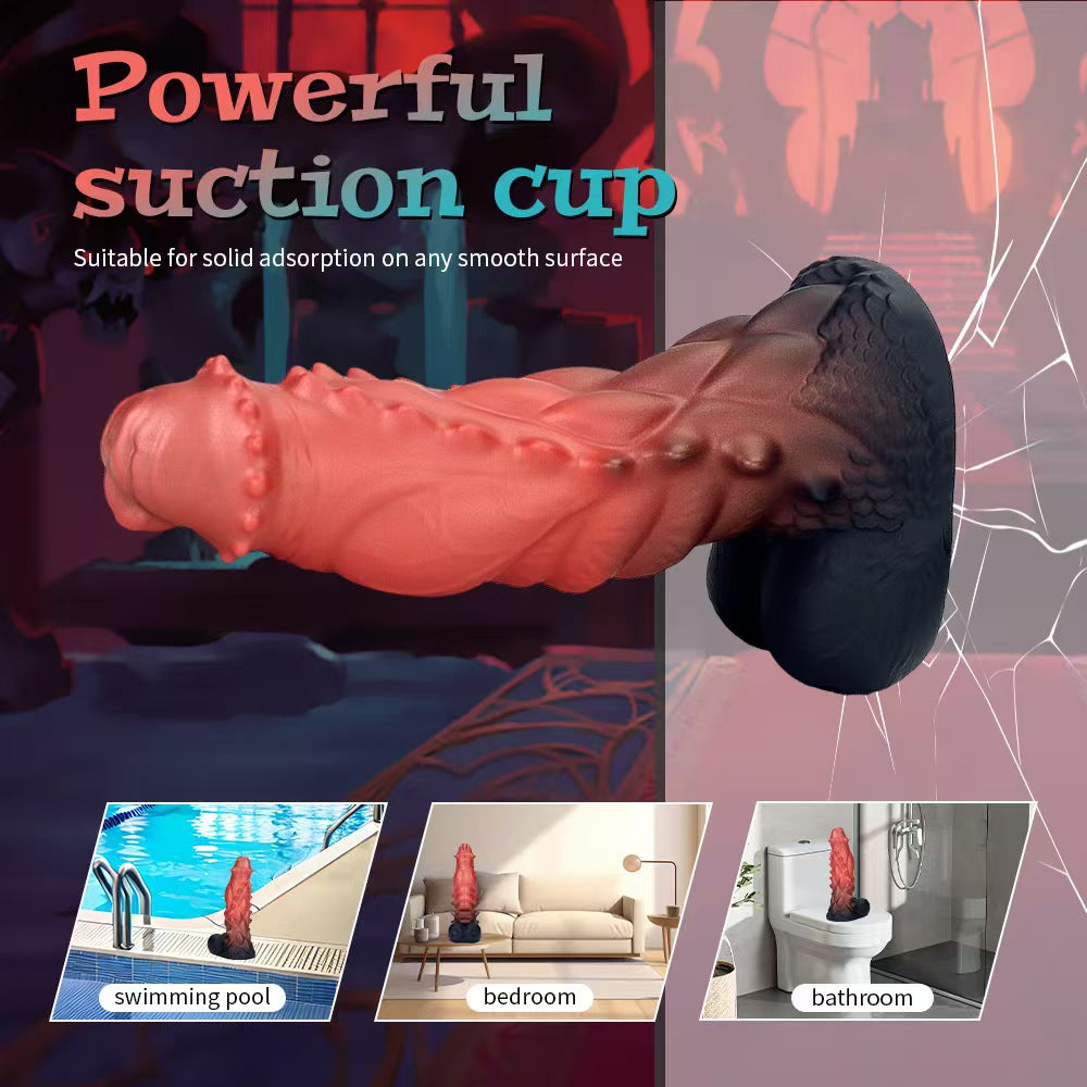Giant Silicone Creature Silicone Spikes Dragon Dildo