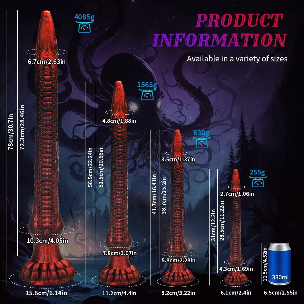 30 Inch Super Long Tentacle  Monster Dildo