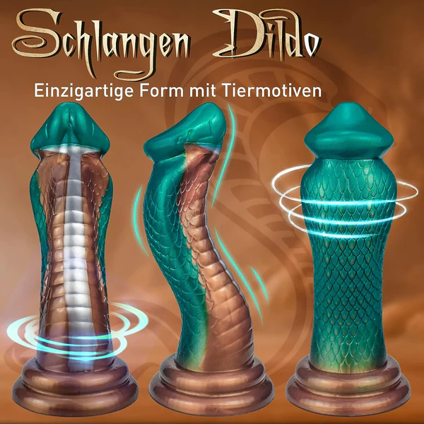 8 Inch Realistic Cobra Fantasy Dildo