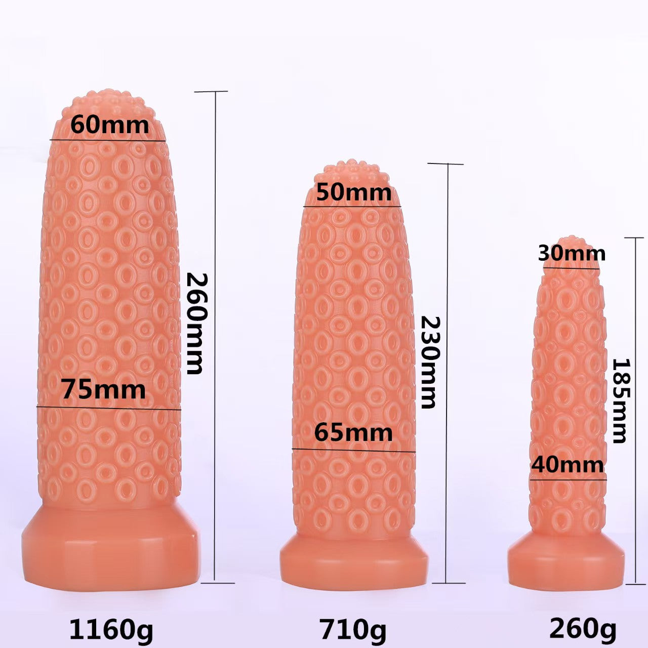 3 Inch Thick Tentacle Giant Dildo