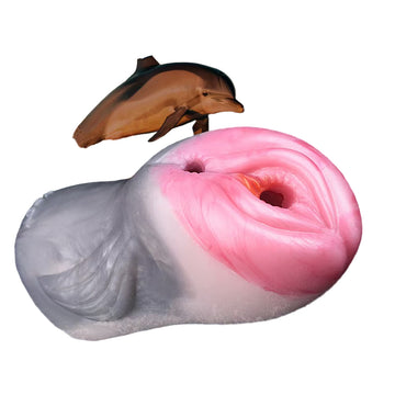 Dolphin Fake Vagina Silicone Pocket Pussy