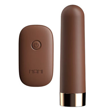 Vibrator With Remote Brown Small Bullet Vibrator