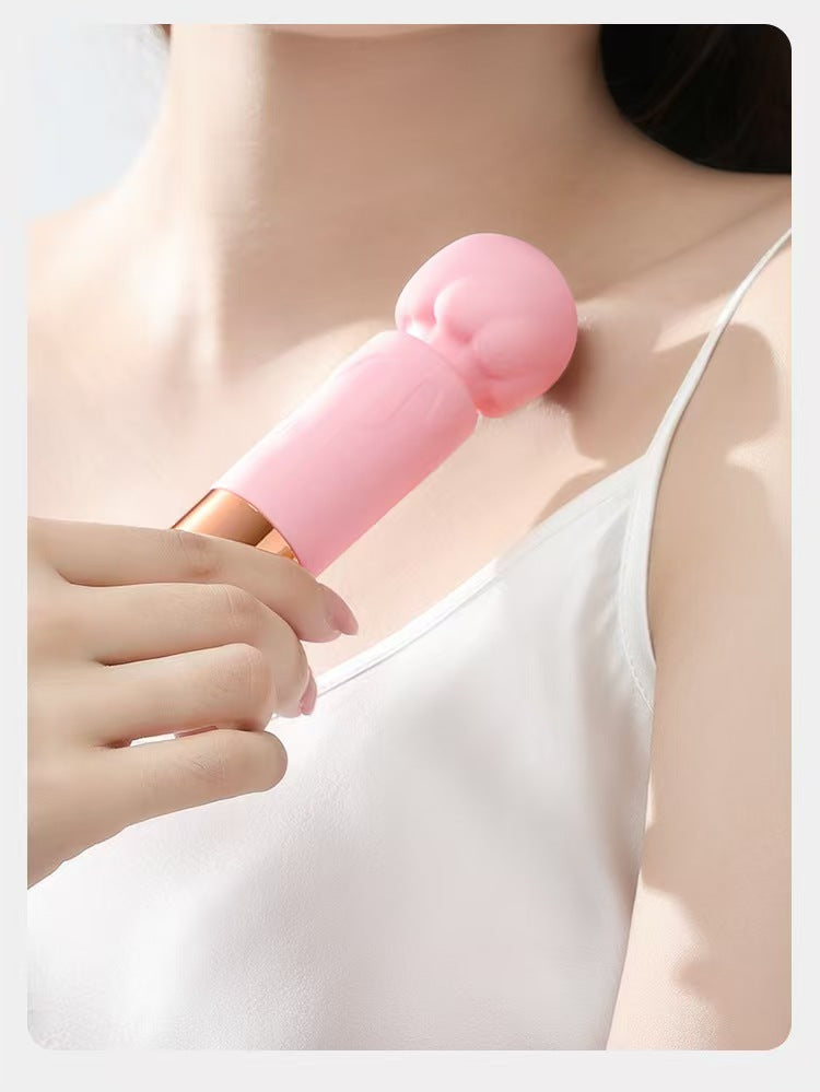 Pink Ice Cream Rechargeable Small Vibrator