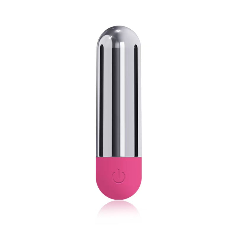Small Silver Bullet Vibrator Clitoral Sex Toy