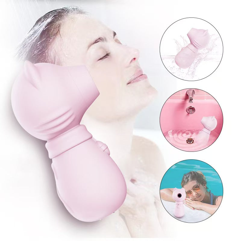 Pink Cute Kitten Clit Sucking Vibrator