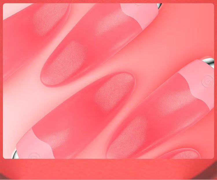 Red Curved Realistic Tongue Vibrator