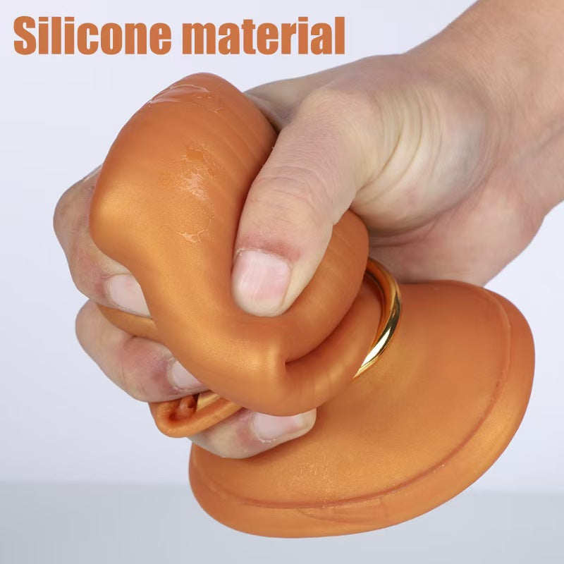 8 Inch Silicone Fantasy Inflatable Ovipositor Toy