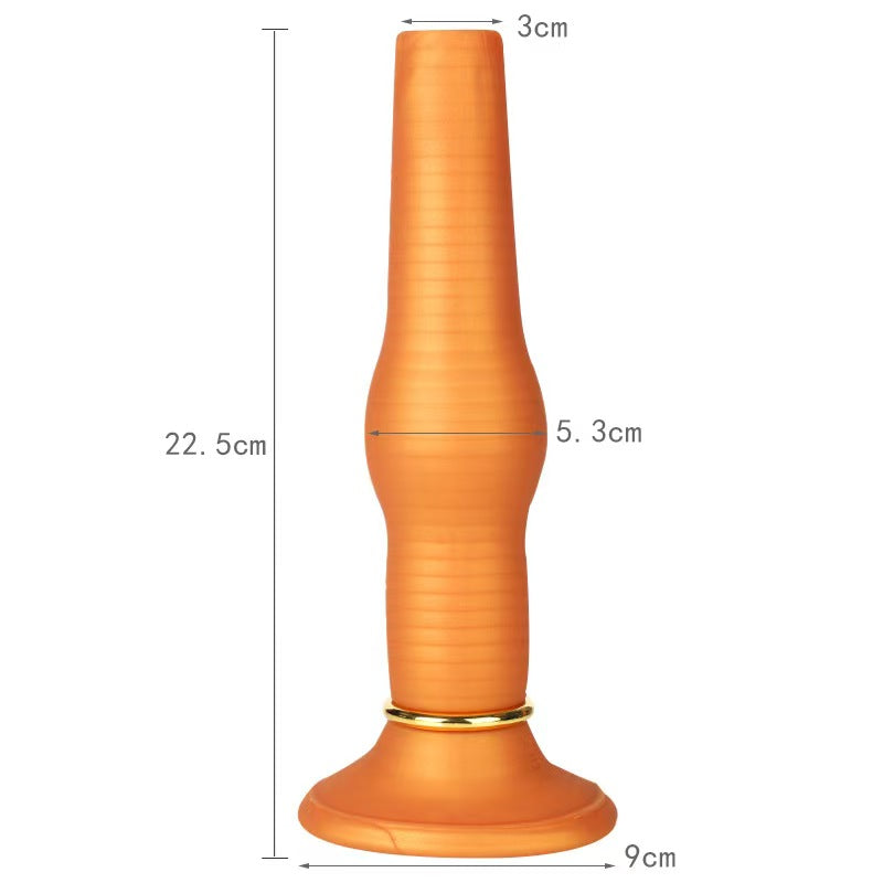 8 Inch Silicone Fantasy Inflatable Ovipositor Toy