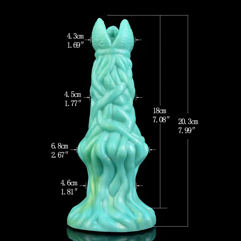 Fantasy Monster Knot Silicone Ovipositor Dildo