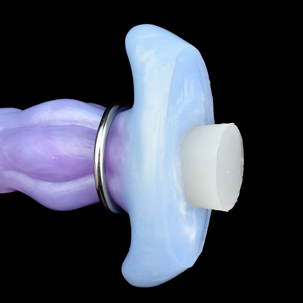 8 Inch Purple Silicone Alien Ovipositor Toy