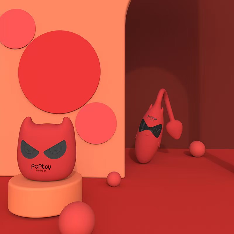 Red Little Devil Remote Control Egg Vibrator