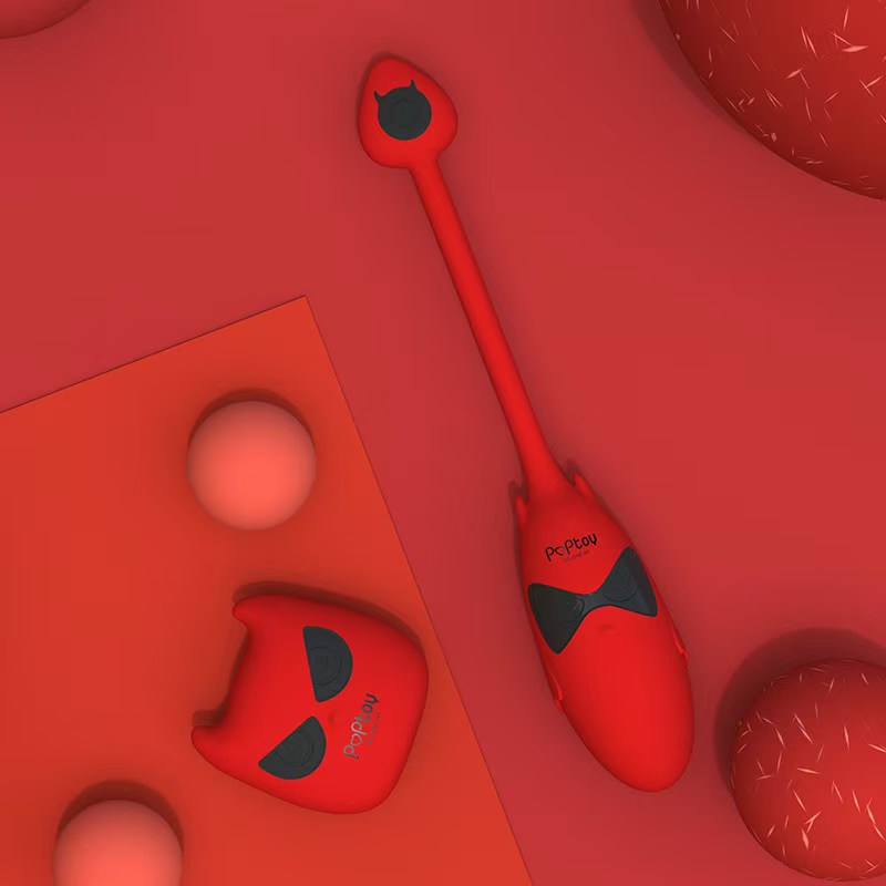 Red Little Devil Remote Control Egg Vibrator