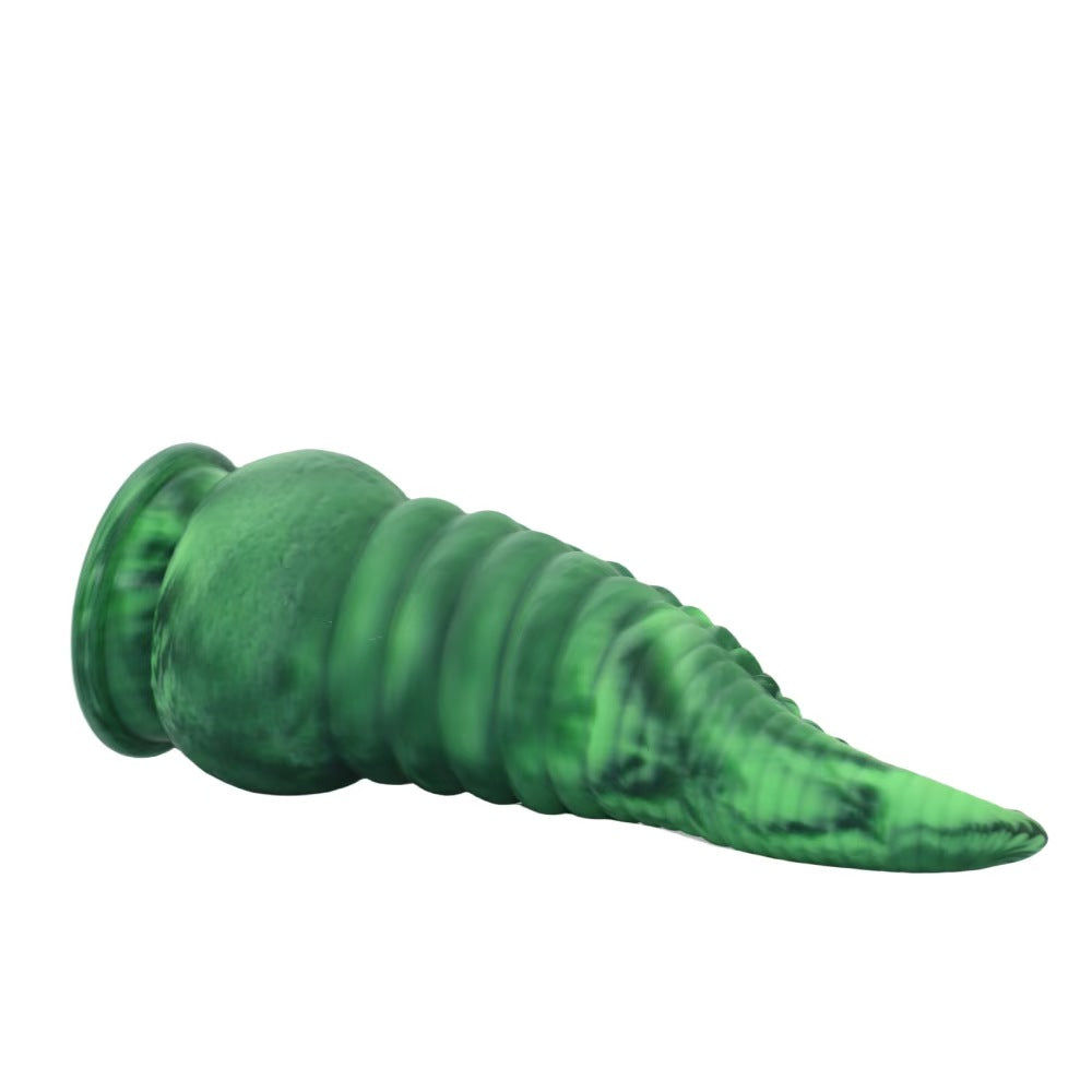 Green Silicone Fantasy Monster Tentacle Dildo