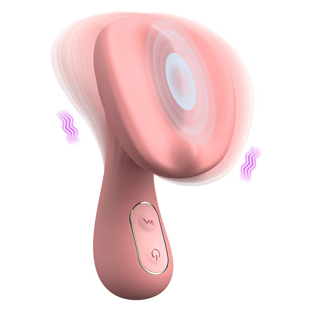 Pink Mushroom Silent Clitoral Stimulation Vibrator