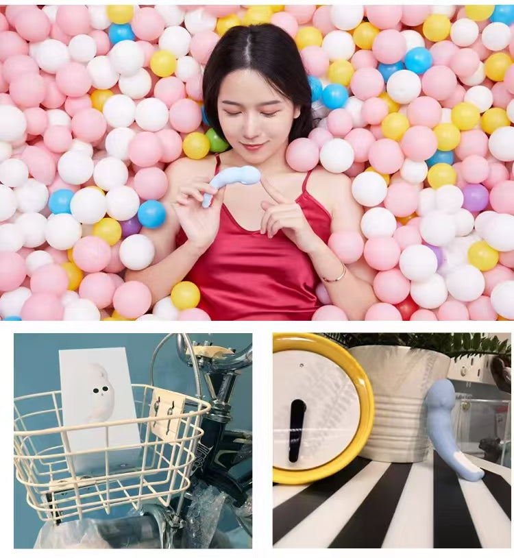 Blue Cute Squid APPWearable Vibrating Panties