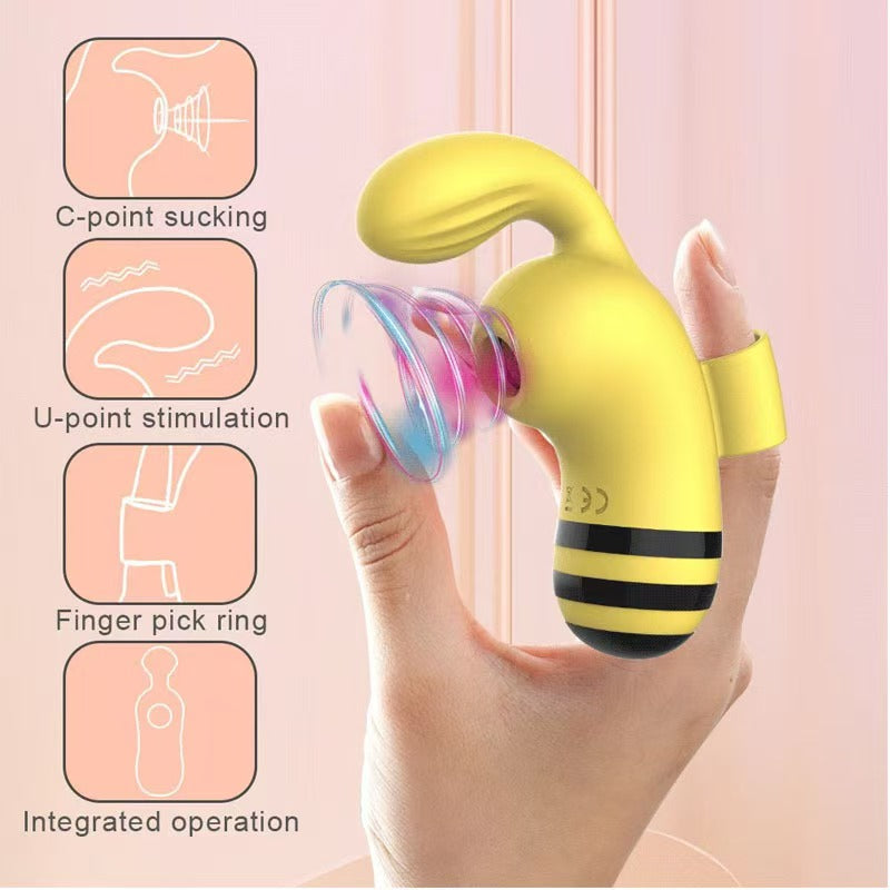 Little Bee Powerful Sucking Finger Vibrator
