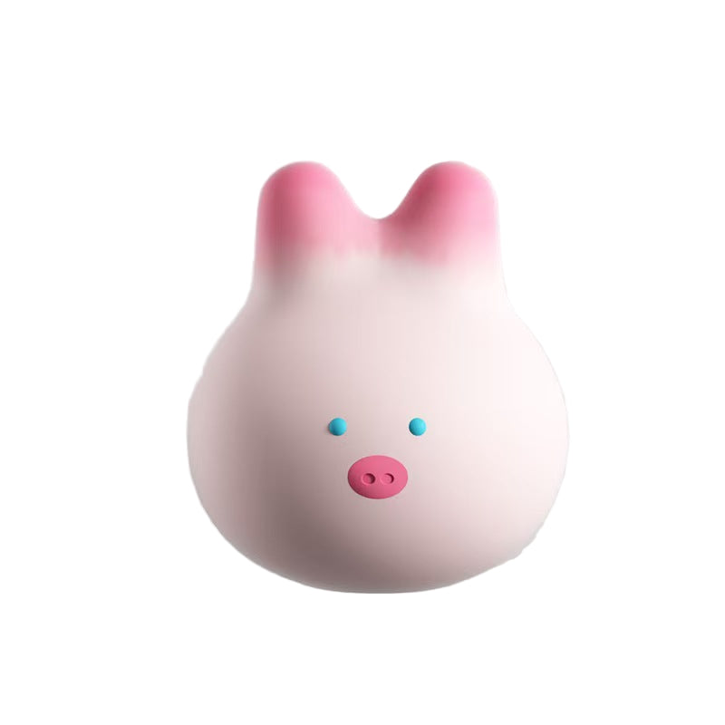 Cute Pink Pig WaterProof Mini Vibrator