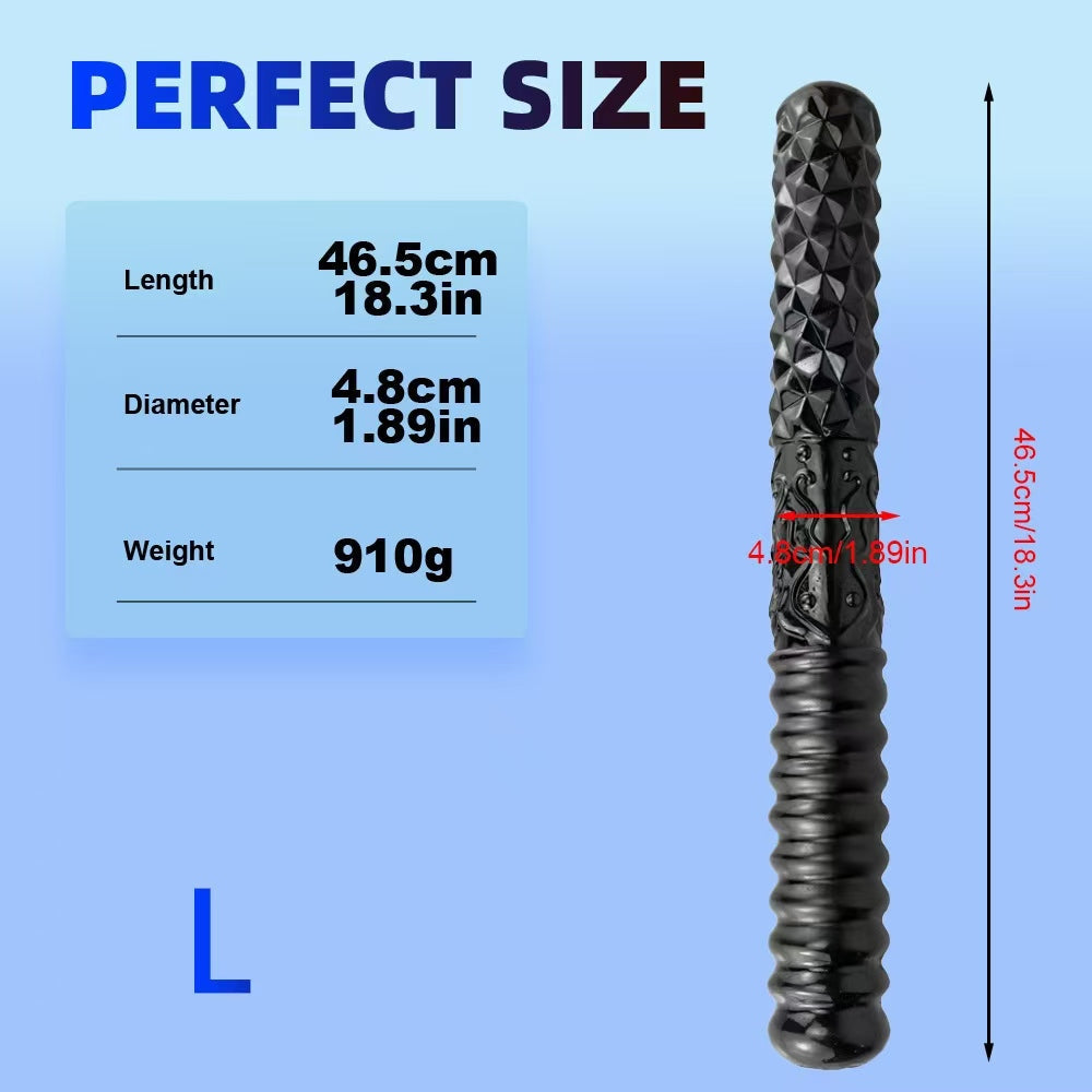 18 Inch Jelly Big Lesbian Double Dildo