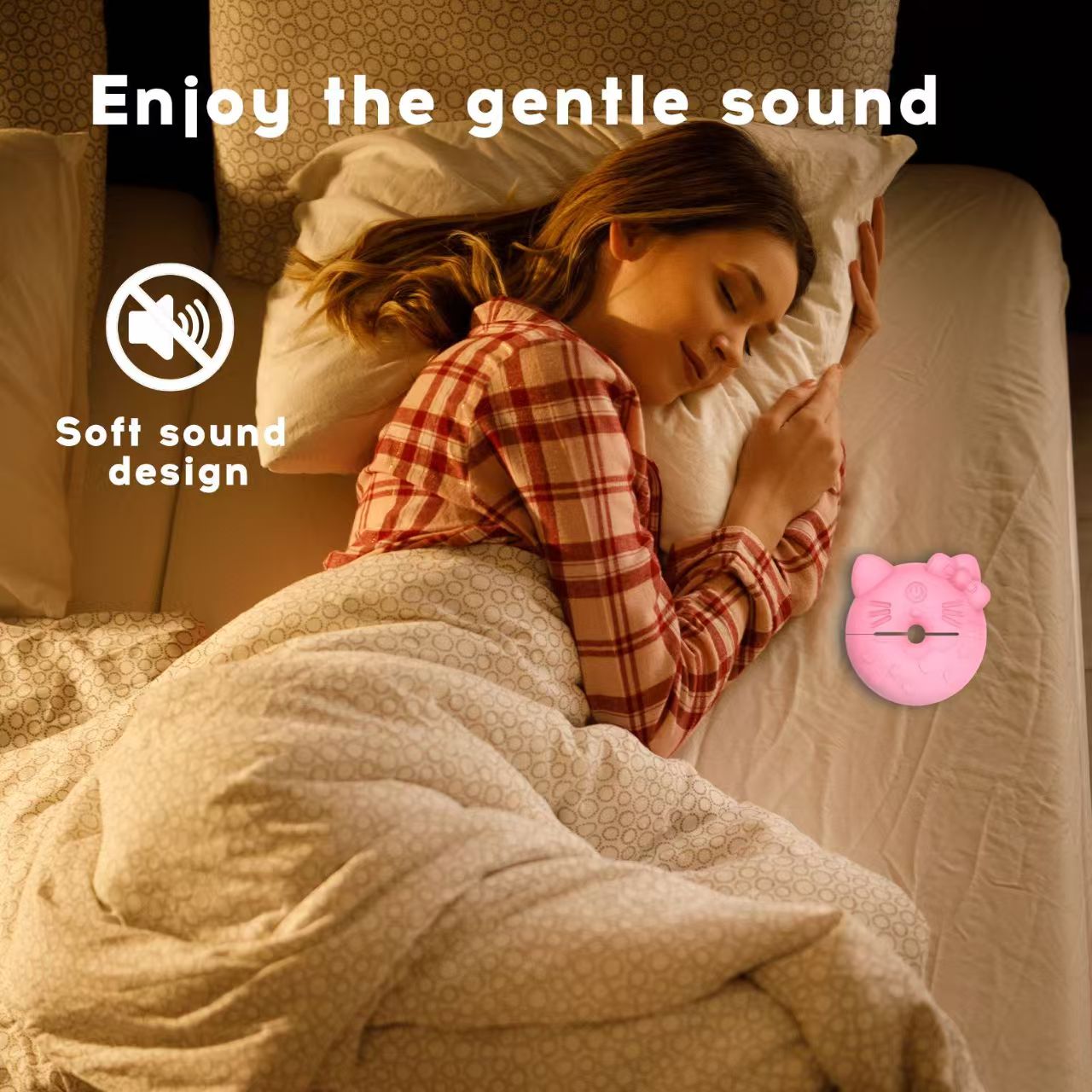 Hello Kitty Pink Nipple Clamp Vibrator Sex Toy