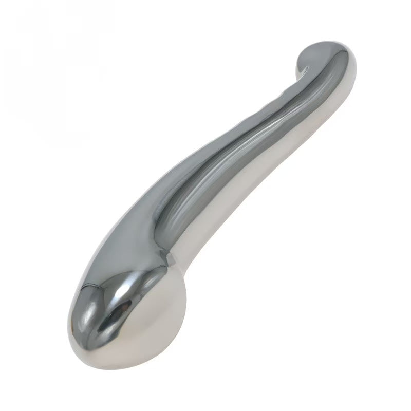 304 Stainless Steel Double Ended 7 Inch Metal Dildo