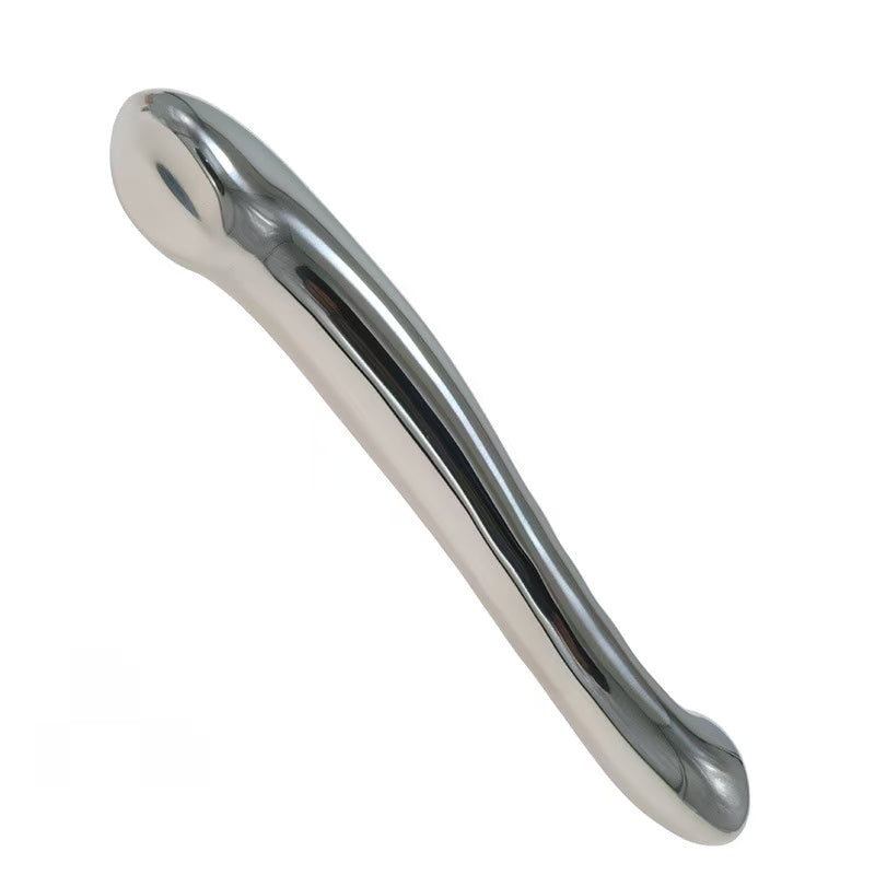304 Stainless Steel Double Ended 7 Inch Metal Dildo